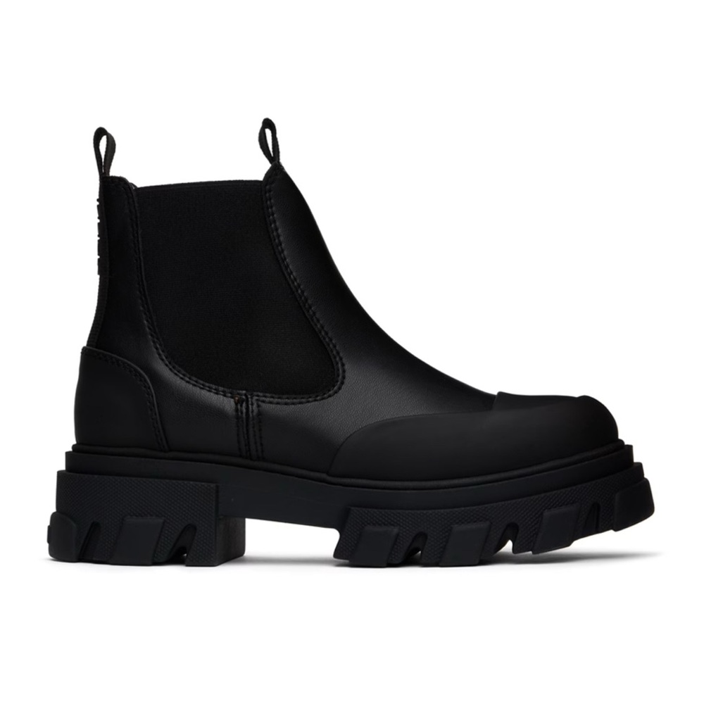 SOLD- Ganni Black Chelsea Boots NEW